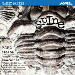 Tansy Davies: Spine Albumcover