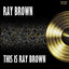 This Is Ray Brown Albumcover