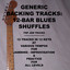 Generic Backing Tracks: 12-Bar Blues Shuffles Albumcover