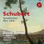 Schubert: Symphonies Nos. 3 & 4 cover