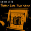 Better Late Than Never Albumcover