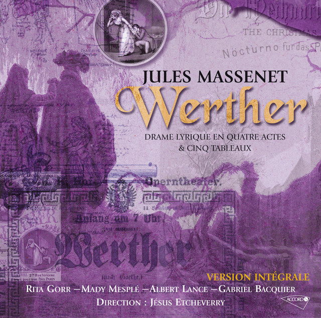 Massenet-Werther Albumcover