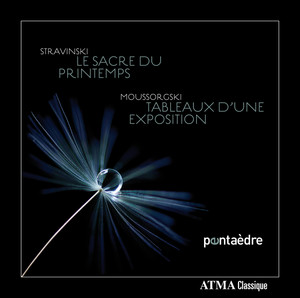 Stravinsky: Le sacre du printemps - Mussorgsky: Tableaux d'une exposition Albumcover