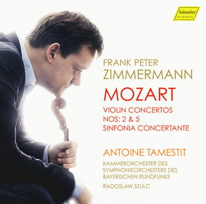 Violin Concertos Nos. 2 & 5; Sinfonia Concertante cover