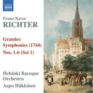 Grandes Symphonies (1744), Nos. 1-6 (Set 1) cover