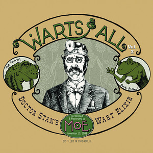 Warts and All, Vol. 3 (Live) cover