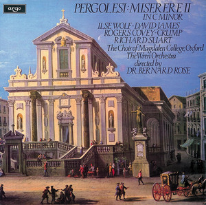 Pergolesi: Miserere in C minor album