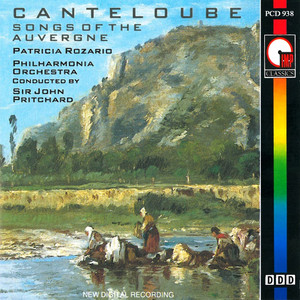 Songs of the Auvergne cover