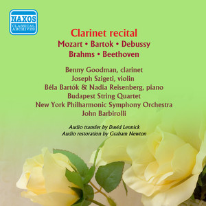 Classics for Clarinet (1938-1946) album