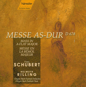 Mass in A-flat, D. 678 cover