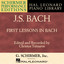 J.S. Bach: First Lessons in Bach Albumcover