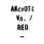 Akchoté Vs. Red Albumcover