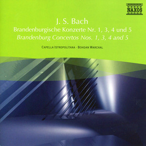 Brandenburg Concertos nos. 3, 4 & 5 cover
