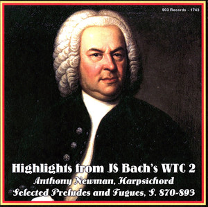 Bach: Highlights from the Well-Tempered Clavier album