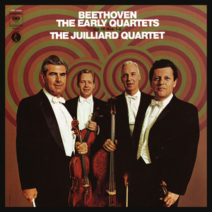 The early string quartets Op.18 Nos.1-6 cover