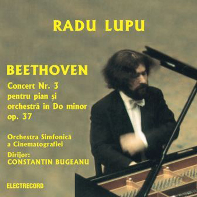 Concert nr3 pentru pian si orchestra in Do minor op 37 Albumcover