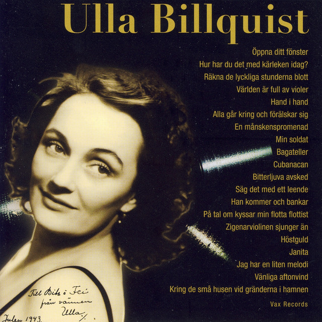 Ulla Billquist Photo