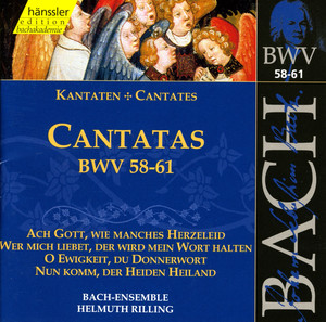 Cantatas BWV 58-61 cover