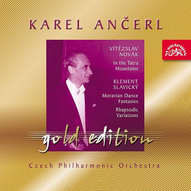 Ancerl Gold Edition 28 Novak : In the Tatra Mountains / Slavicky : Moravian Dance Fantasias, Rhapsodic Variations Albumcover