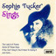 Sophie Tucker Sings cover