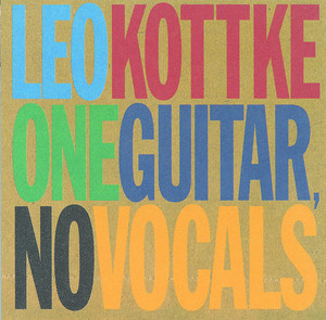 One Guitar, No Vocals album