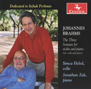 The Three Sonatas for Violin and Piano cover