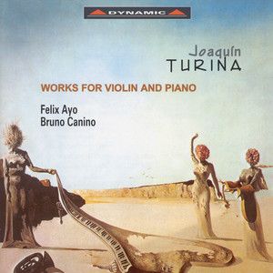 Turina: Works for Violin and Piano Albumcover