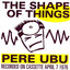 The Shape of Things Albumcover