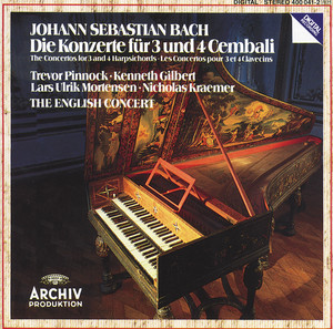 J.S. Bach: Harpsichord Concertos cover