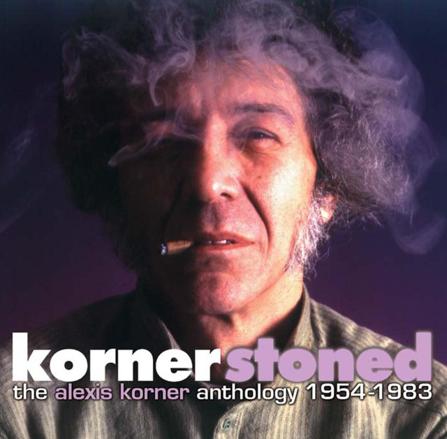 Kornerstoned - The Alexis Korner Anthology 1954-1983 (selected Works) cover