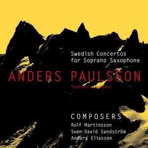 Swedish Concertos for Soprano Saxophone Albumcover