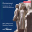 Dohnanyi: Symphony No. 1 / American Rhapsody Albumcover