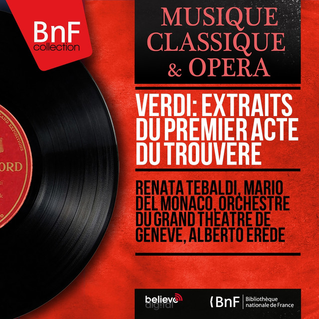 Verdi: Extraits du premier acte du Trouvère (Mono Version) Albumcover