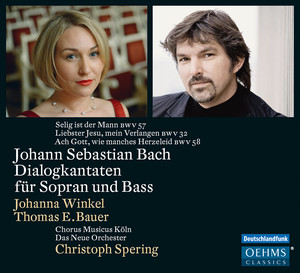 J.S. Bach: Dialogkantaten für Sopran und Bass album