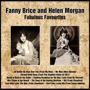 Fanny Brice and Helen Morgan Fabulous Favourites cover