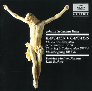 Cantatas BWV 56, 82, & 4 cover