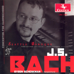 Harpsichord Concertos BWV 1052, 1053, 1055, 1056 cover