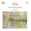 Ysaye, E.: Violin Solo Sonatas, Op. 27 Albumcover