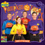 Pumpkin Face cover