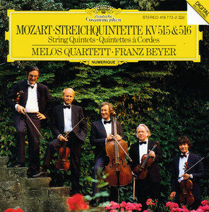 String Quintets K. 515 & 516 cover