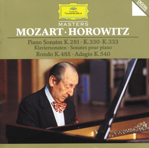 Mozart Sonatas K.281, K.330, K.333, K.485, K.540 cover