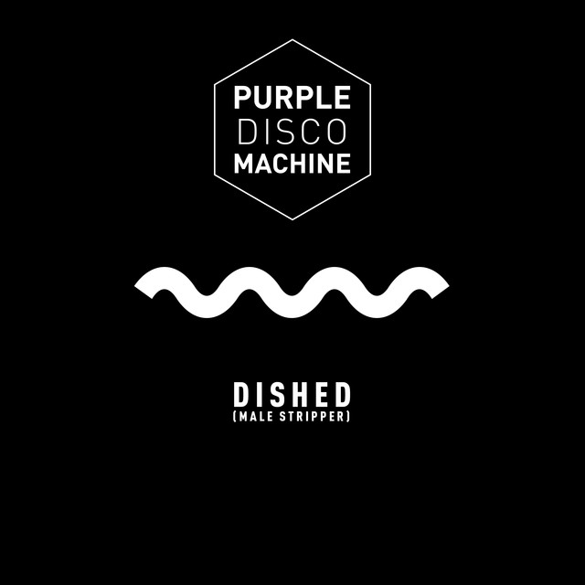 Purple Disco Machine - Dished (Male stripper)