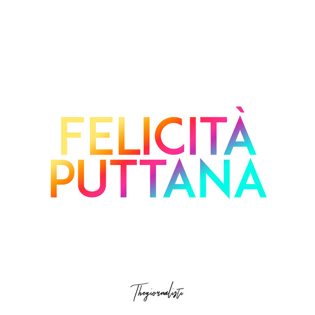 Felicità Puttana cover