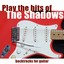 Play the Hits of the Shadows (Backtracks for Guitar) Albumcover