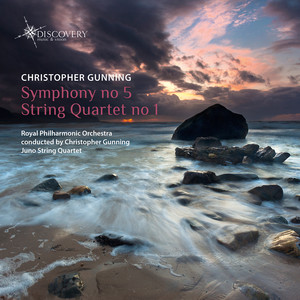 Christopher Gunning: Symphony No.5 & String Quartet No.1 album