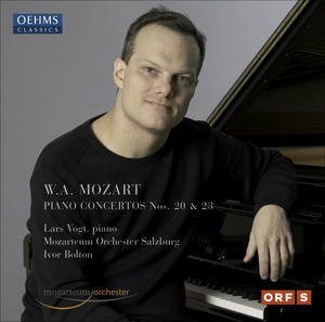 W.A. Mozart: Piano Concertos nos. 20 & 23 cover