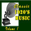 Classic 1920's Music, Vol. 1 Albumcover