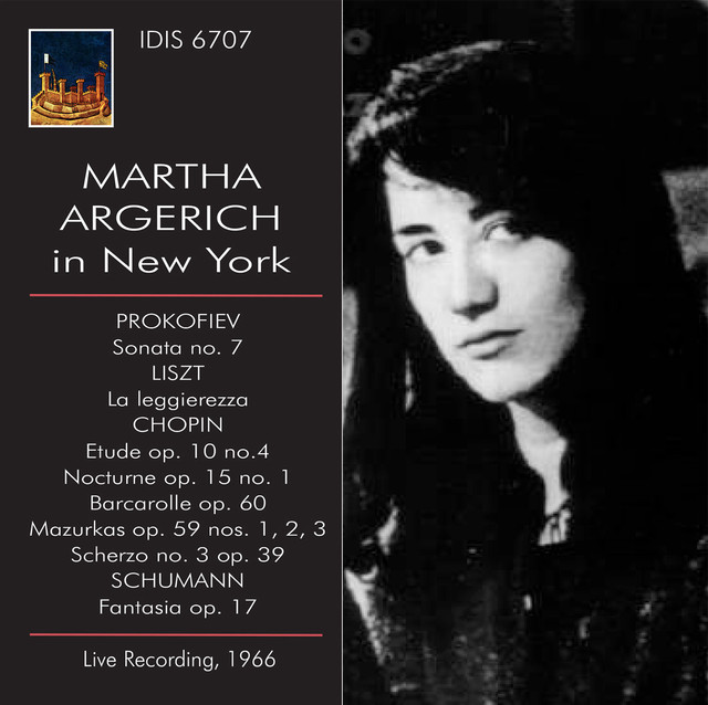 Martha Argerich in New York, 1966 (Live)