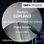 Copland: Our Town (version for piano) - Piano Sonata Albumcover