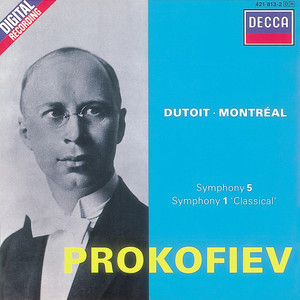 Prokofiev: Symphonies Nos. 1 & 5 cover